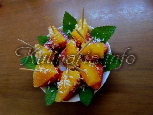 десерт с клубникой без выпечки